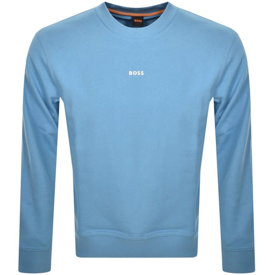Blue boss sweatshirt outlet